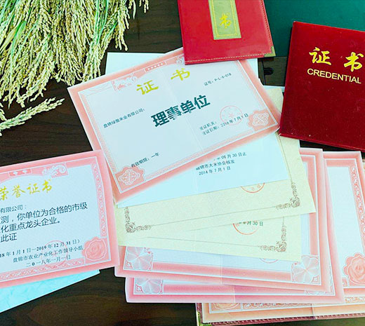  盤錦綠傲米業(yè)有限公司簡介！